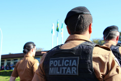 PAUTA DIA 18/07 – 10H – Batalhão da PM de Pato Branco comemora 61 anos durante solenidade com entrega de medalhas