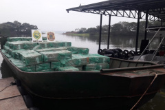 Apreensão de 700 caixas de cigarros gera prejuízo de quase R$ 2 milhões a quadrilha que praticava contrabando em Guaíra