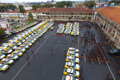 Polícia Militar deflagra megaoperação com mais de 500 policiais e 165 viaturas em Curitiba