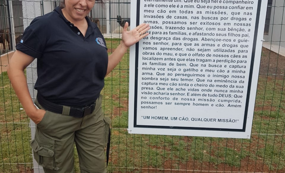 PCPR realiza seminário internacional com cães de busca em Pato Branco