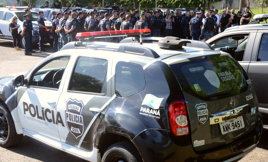 PCPR e GM realizam operação com a contra o tráfico de drogas em Curitiba