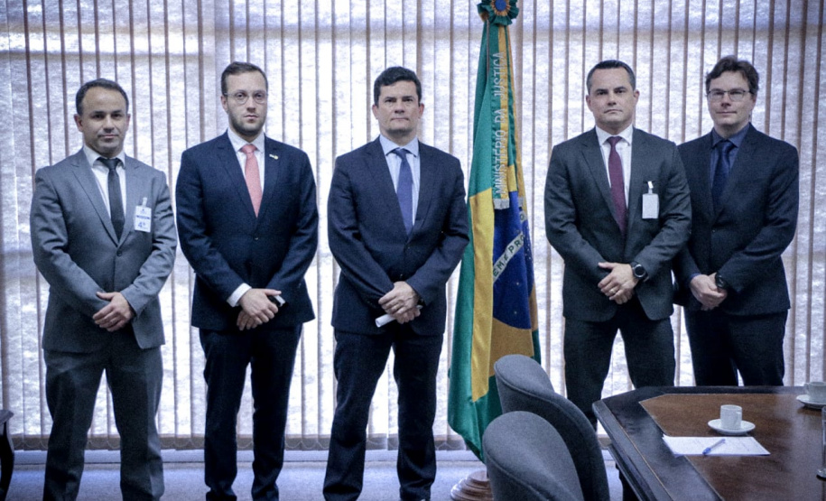 PCPR participa de reunião com Moro em Brasília