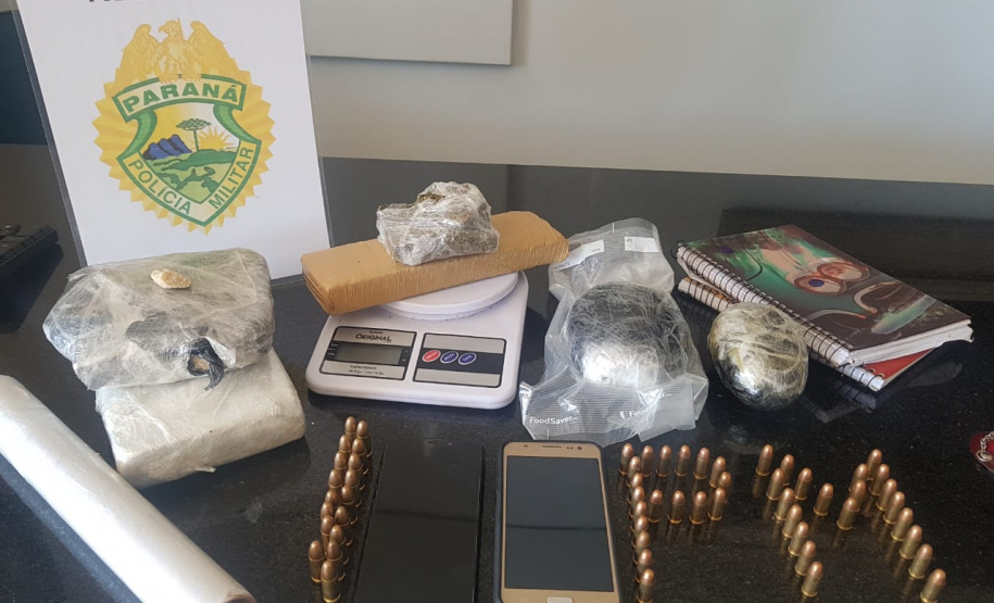 Em situações distintas, mais de 156 quilos de drogas são apreendidos pela PM no Centro-Sul do estado