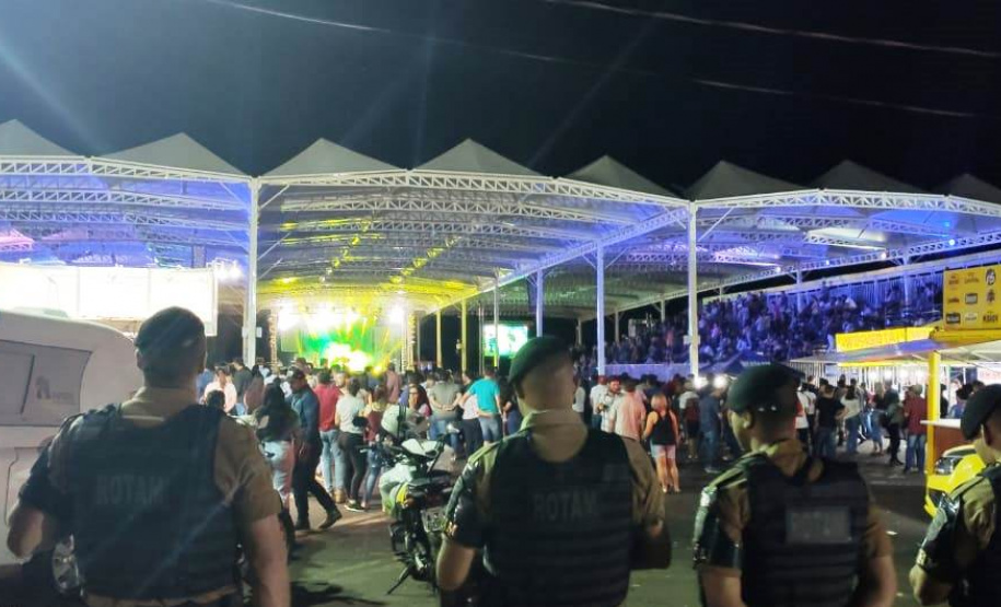 Em Mangueirinha, PM reforça policiamento com efetivo e tecnologia durante a Expomang