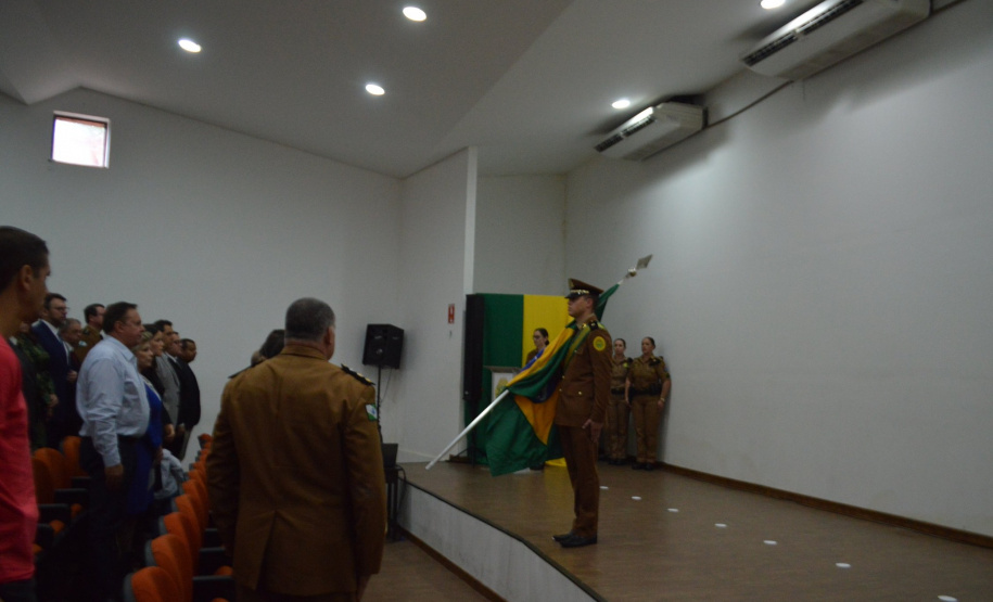 Manifestação de apoio e homenagens marcam o primeiro aniversário do 28 Batalhão da Polícia Militar na Lapa (PR)