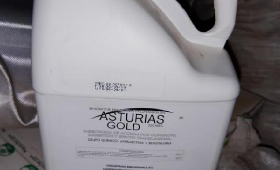 BPRv apreende agrotóxicos após acompanhamento tático próximo a Terra Roxa