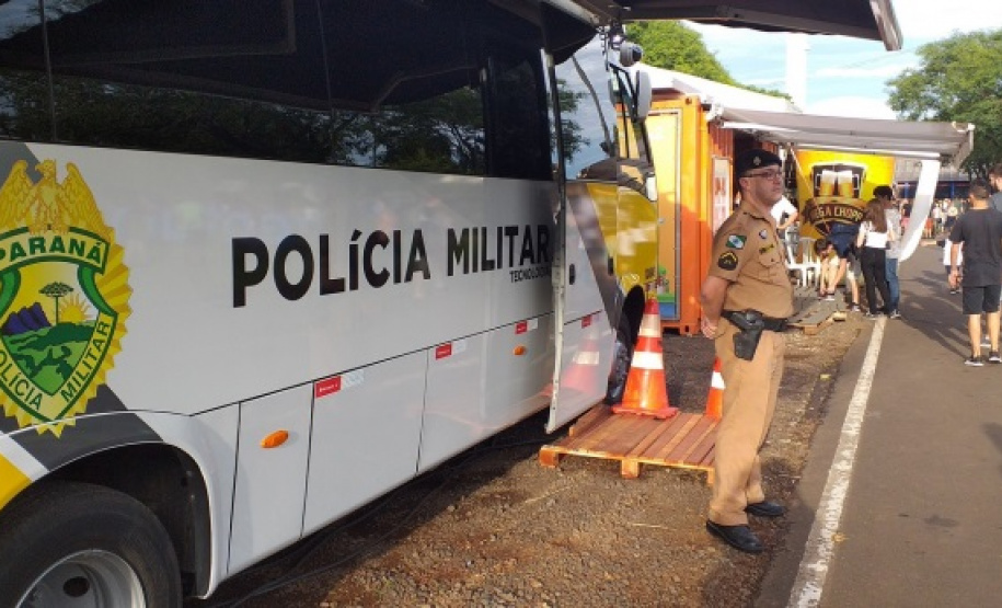 Com tecnologia, PM leva mais segurança para a Inventum 2019 em Pato Branco