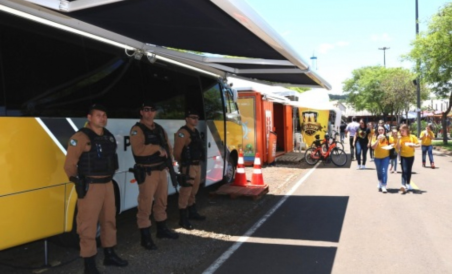 Com tecnologia, PM leva mais segurança para a Inventum 2019 em Pato Branco