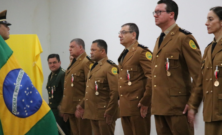Manifestação de apoio e homenagens marcam o primeiro aniversário do 28 Batalhão da Polícia Militar na Lapa (PR)