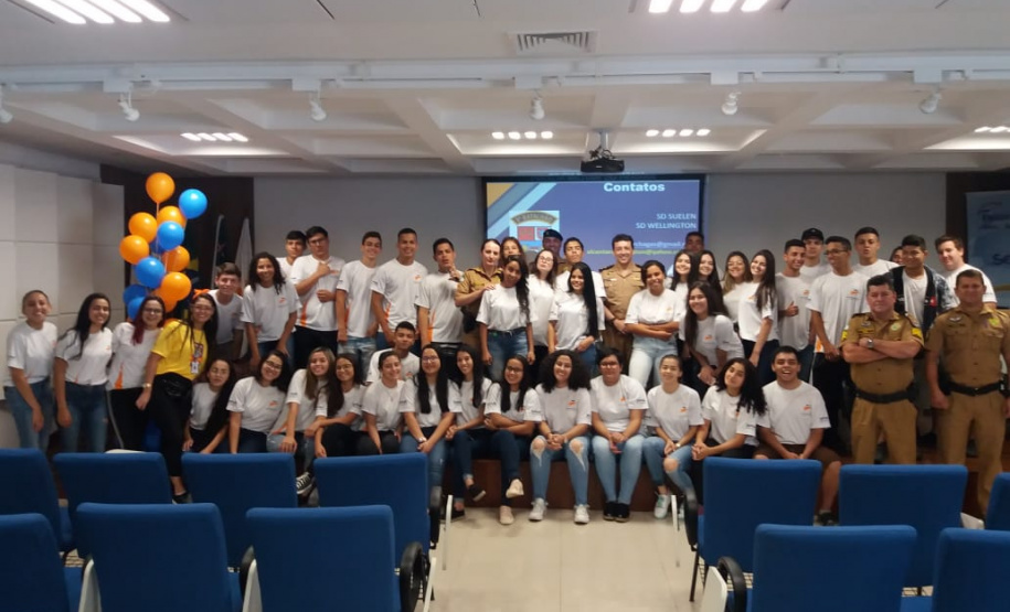 Feira de Profissões no SENAC de Paranaguá conta com a presença de policiais palestrantes