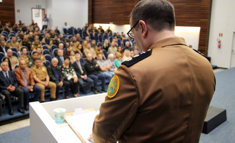 Batalhão de Polícia de Trânsito recebe novo Comandante durante solenidade em Curitiba