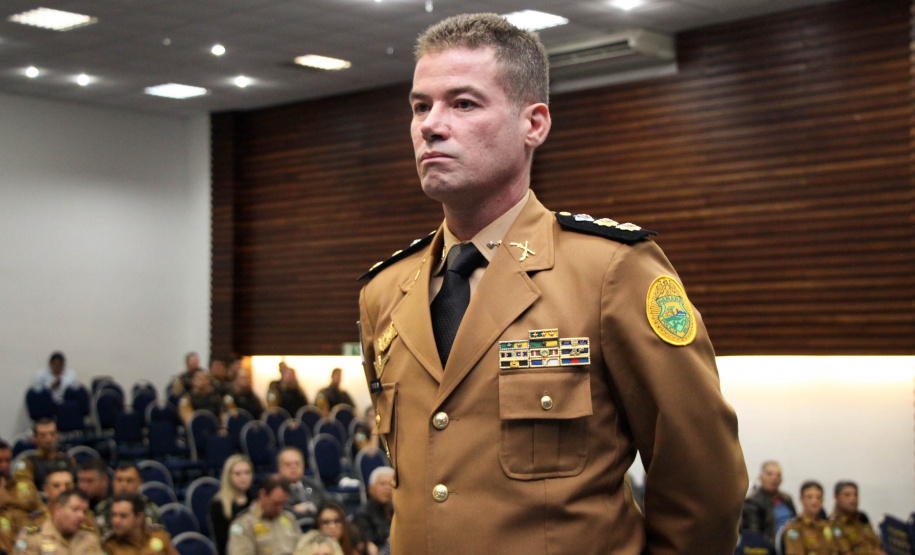 Batalhão de Polícia de Trânsito recebe novo Comandante durante solenidade em Curitiba