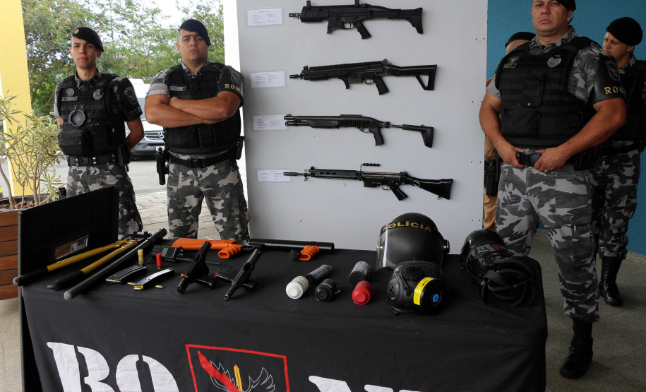 Solenidade em Curitiba marca os nove anos Bope