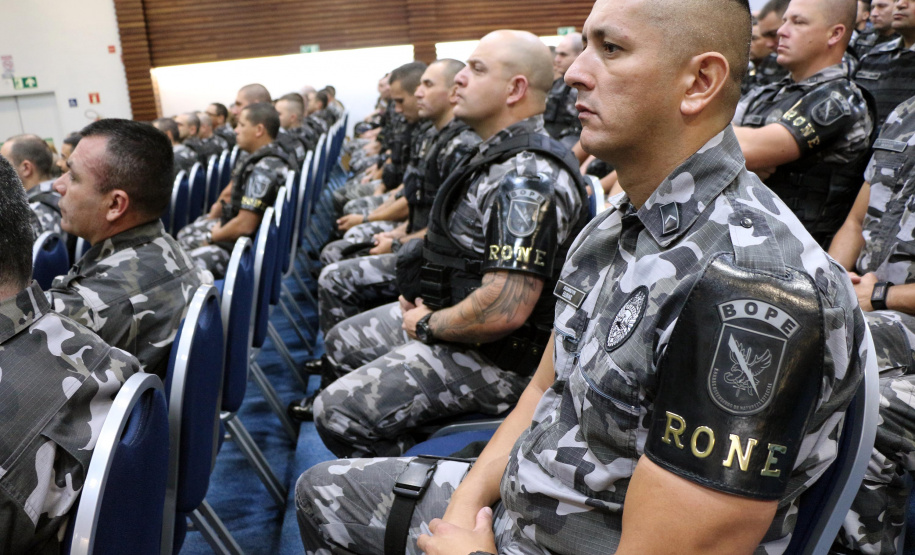 Solenidade em Curitiba marca os nove anos Bope