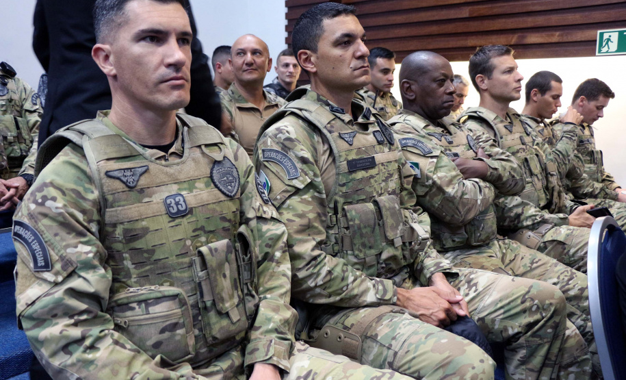 Solenidade em Curitiba marca os nove anos Bope