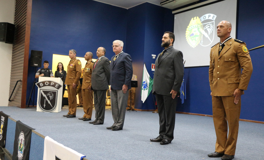 Solenidade em Curitiba marca os nove anos Bope