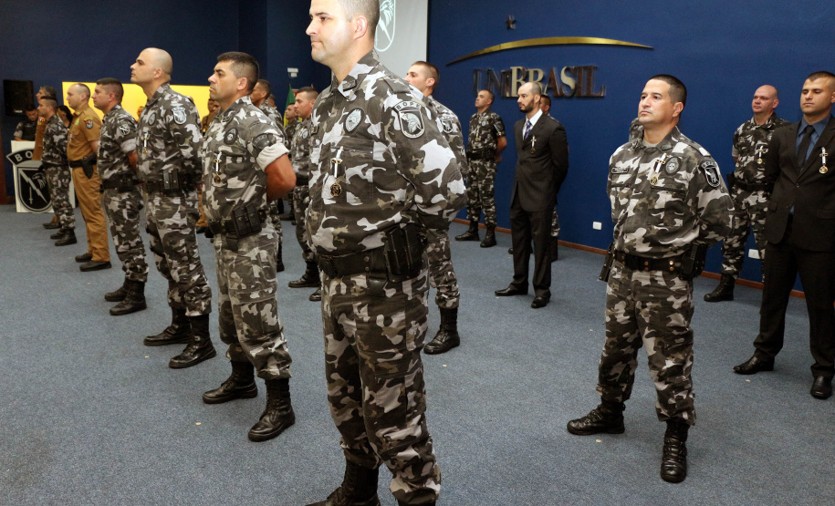 Solenidade em Curitiba marca os nove anos Bope
