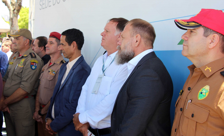 Secretário da Segurança Pública despacha de Pato Branco durante a Interiorização do Governo do Estado