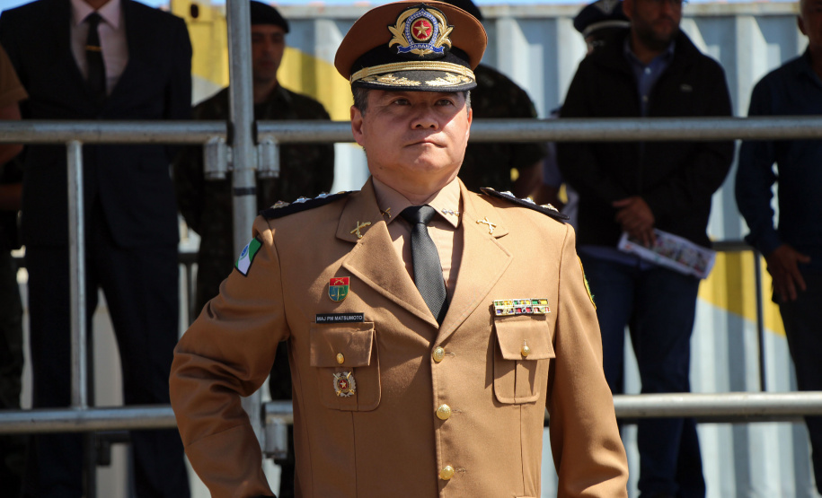 Batalhão responsável pelo policiamento da região Leste de Curitiba recebe novo Comandante durante solenidade