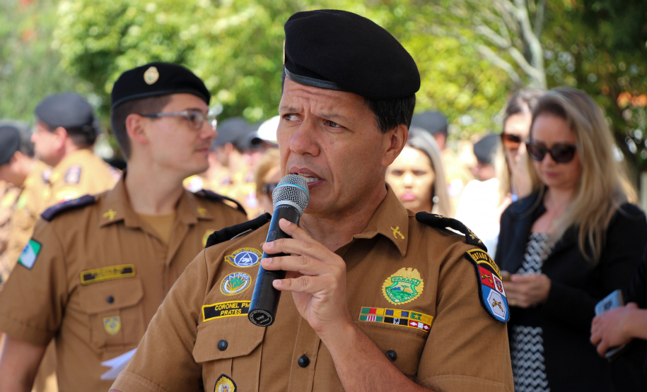 Batalhão responsável pelo policiamento da região Leste de Curitiba recebe novo Comandante durante solenidade
