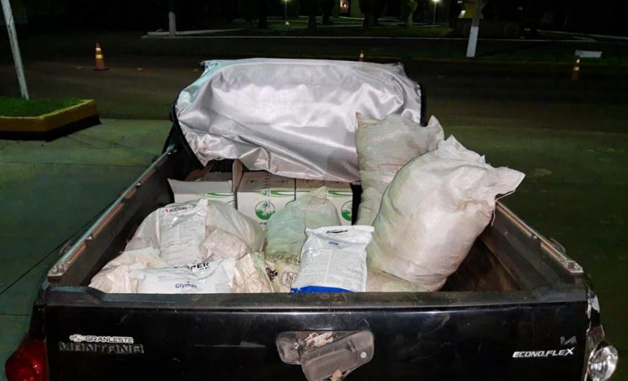 BPRv apreende agrotóxicos após acompanhamento tático próximo a Terra Roxa