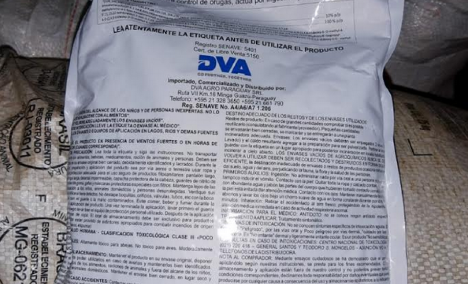 BPRv apreende agrotóxicos após acompanhamento tático próximo a Terra Roxa