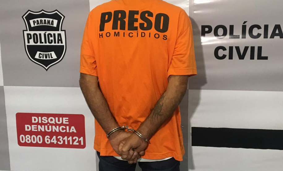 PCPR prende suspeito de homicídio em Curitiba que havia fugido para o interior