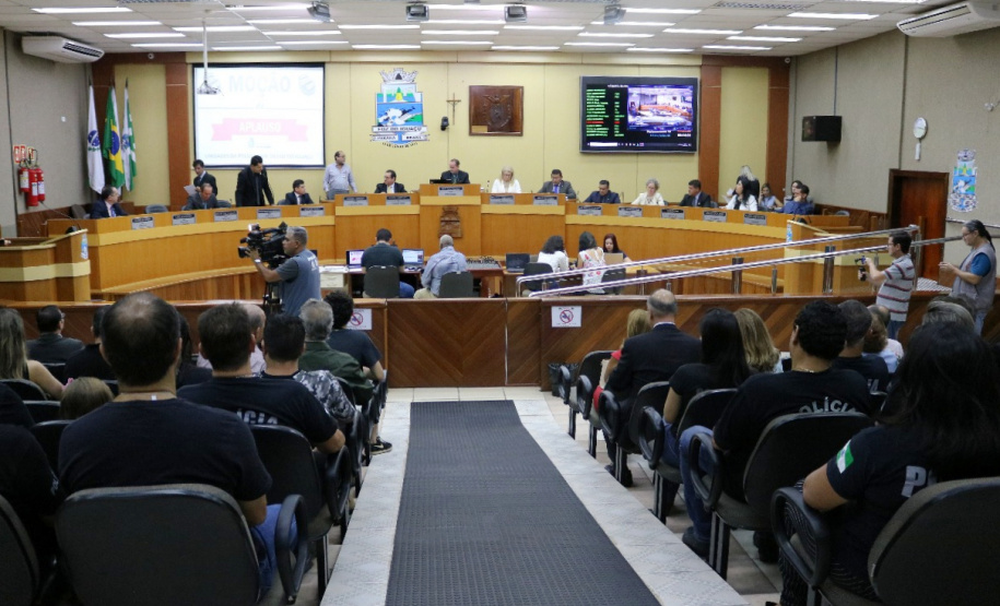 PCPR recebe moção de aplauso da Câmara de Vereadores em Foz do Iguaçu