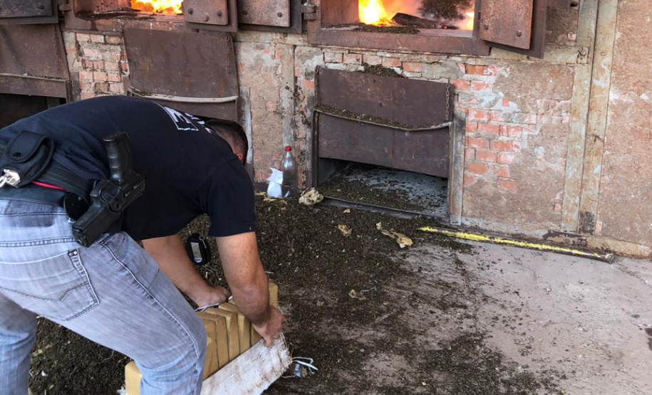 PCPR incinera cerca de de 5,3 toneladas de drogas em Foz do Iguaçu