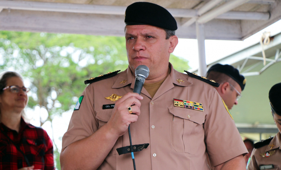 Secretário prestigia solenidade em comemoração a formatura do Ensino Médio do Colégio da Polícia Militar
