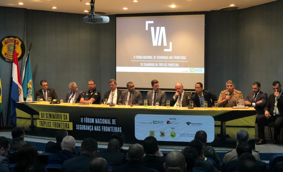 Secretário coronel Marinho participa de II Fórum Nacional de Segurança nas Fronteiras