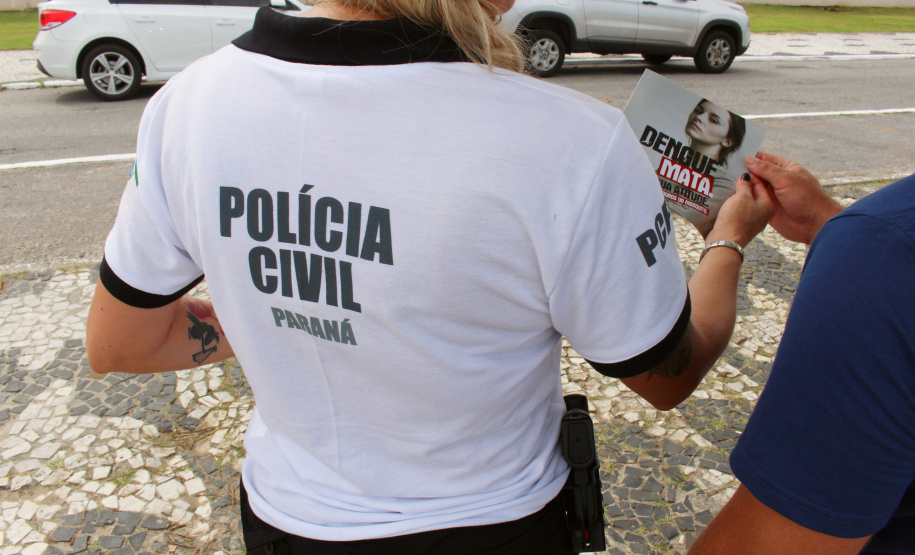 PCPR apoia campanha de combate à dengue no Litoral do Paraná