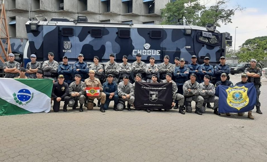 Policiais militares de Cianorte (PR) concluem curso de Operações de Choque em Campo Grande (MS)