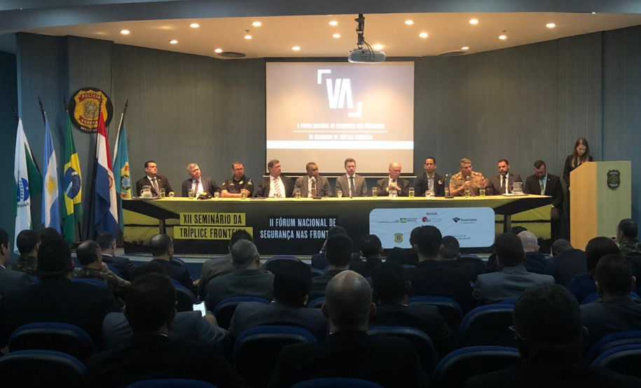 Secretário coronel Marinho participa de II Fórum Nacional de Segurança nas Fronteiras