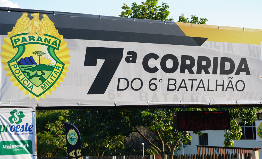Batalhão de Cascavel faz sétima edição da Corrida do 6º BPM