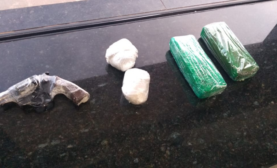 Mais de 40 quilos de maconha são apreendidos pelo BPRv durante abordagem em Iporã (PR), no Noroeste do estado