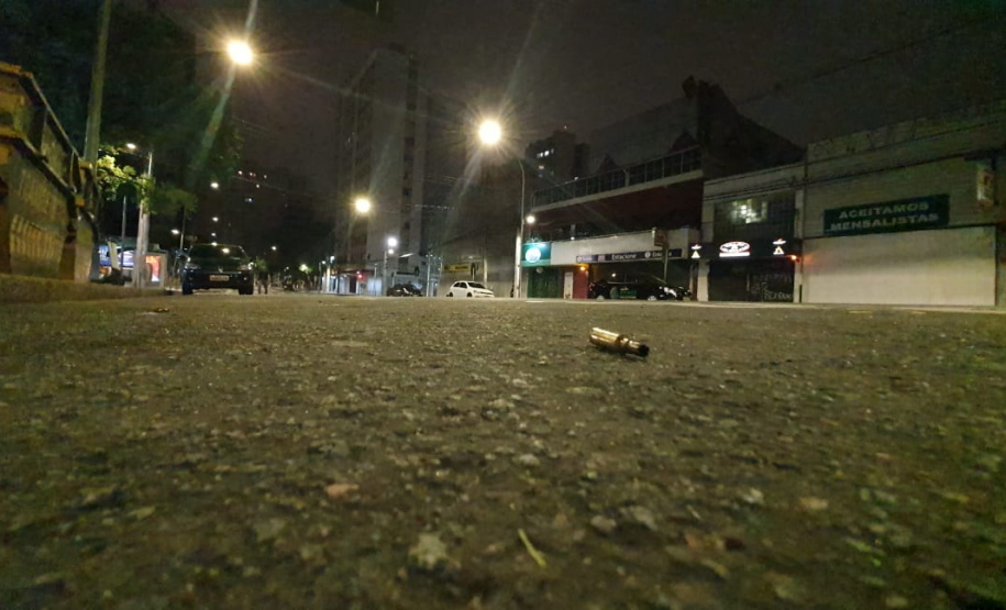 RONE simula roubo a banco no Centro de Curitiba; exercício faz parte do III Curso da unidade