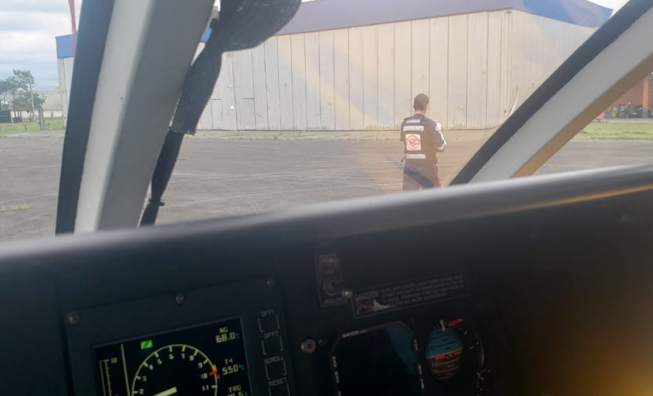 BPMOA leva recém-nascido de Guaraqueçaba até Paranaguá em 12 minutos para tratamento médico