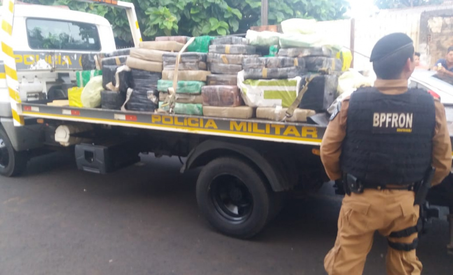BPFron apreende mais de três toneladas de maconha durante a Operação Hórus em Foz do Iguaçu (PR)