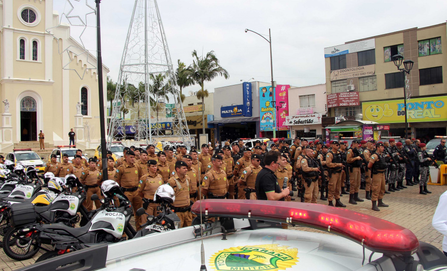 Operação Natal é lançada na RMC para reforçar o policiamento durante as compras de final de ano