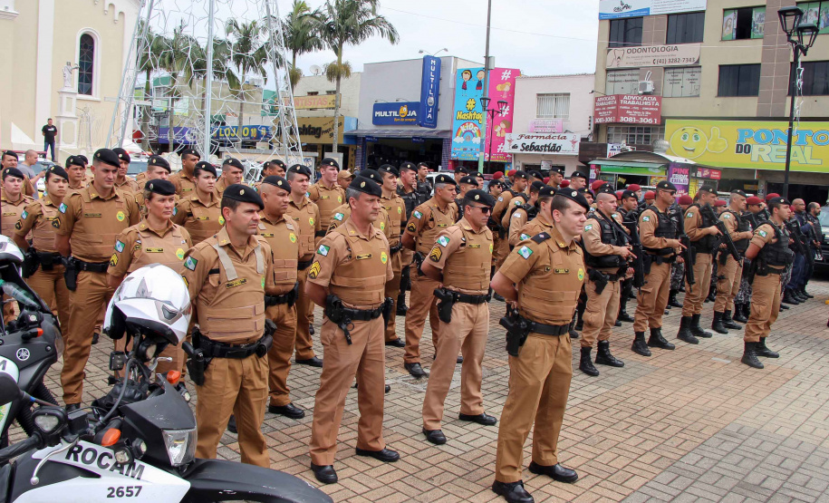 Operação Natal é lançada na RMC para reforçar o policiamento durante as compras de final de ano