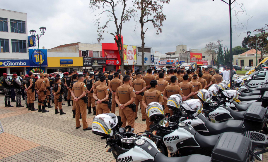 Operação Natal é lançada na RMC para reforçar o policiamento durante as compras de final de ano