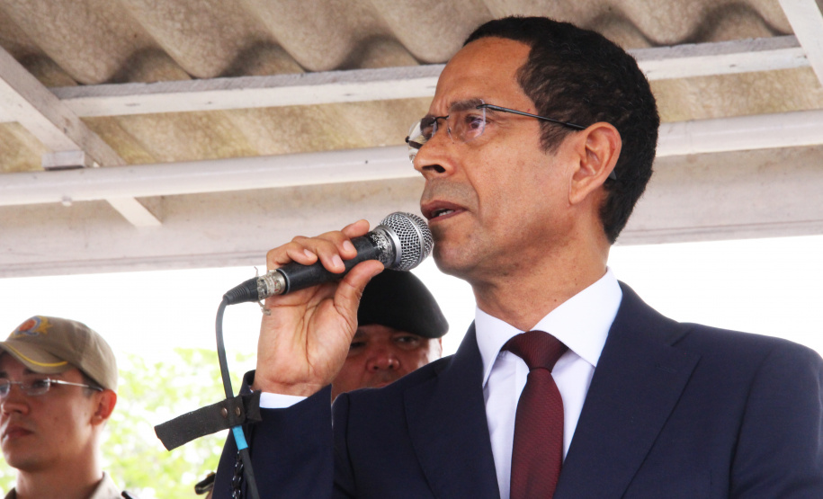 Secretário prestigia solenidade em comemoração a formatura do Ensino Médio do Colégio da Polícia Militar