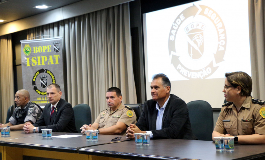 BOPE abre a I SIPAT com palestra sobre o Programa de Saúde Preventiva