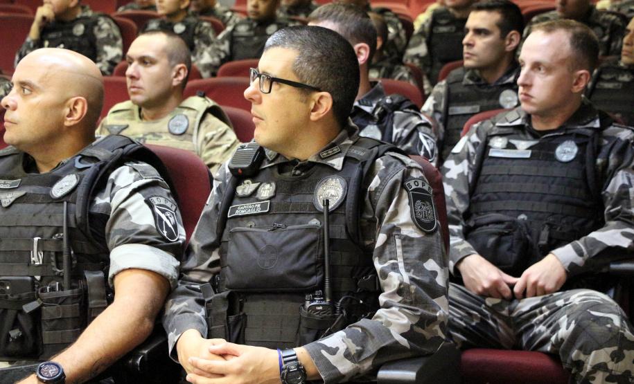 BOPE abre a I SIPAT com palestra sobre o Programa de Saúde Preventiva