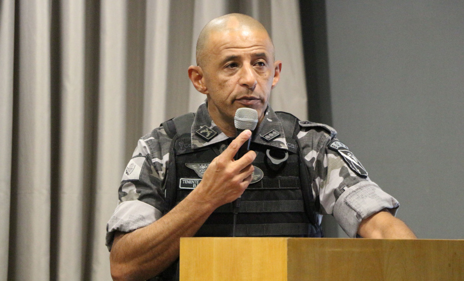 BOPE abre a I SIPAT com palestra sobre o Programa de Saúde Preventiva