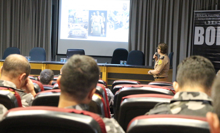 BOPE abre a I SIPAT com palestra sobre o Programa de Saúde Preventiva