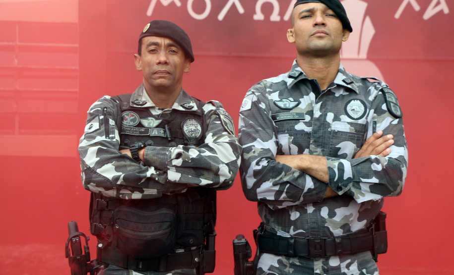 PM forma 35 policiais do Paraná e de Santa Catarina no Curso de Controle de Distúrbios Civis durante solenidade em Curitiba