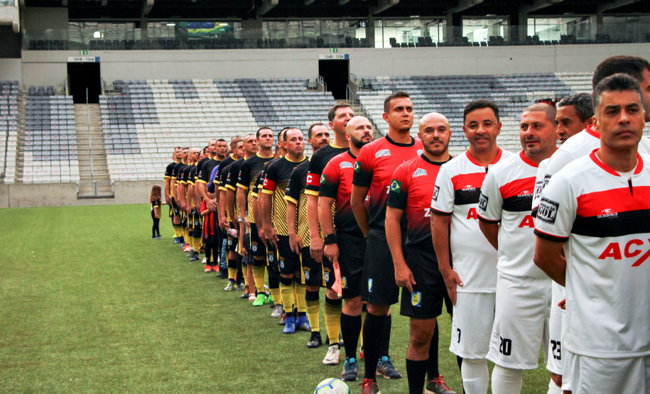 Secretário participa da Operação Gol, campeonato de futebol que arrecada alimentos e brinquedos