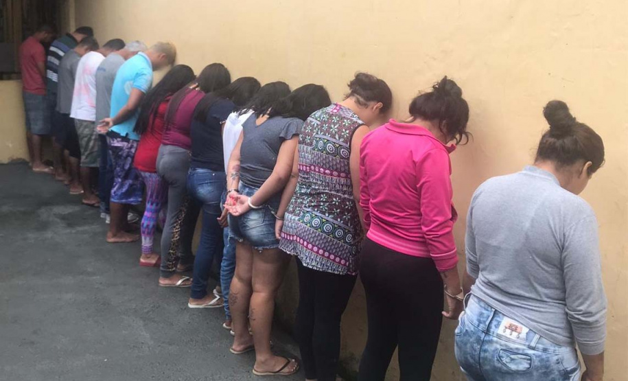 Polícia Civil prende 19 suspeitos de tráfico em Paranaguá